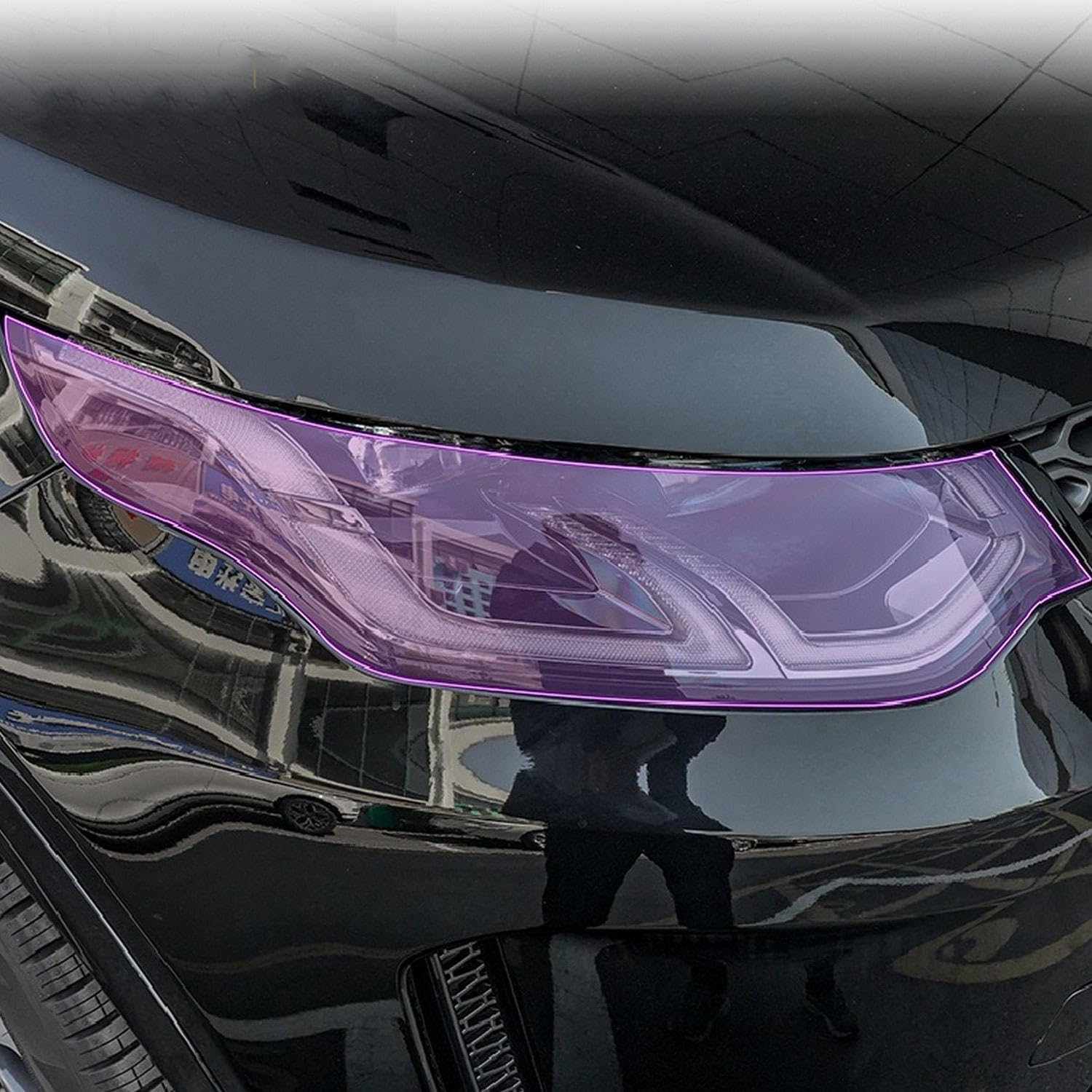 Car Exterior Film TPU PPF Headlamps Protective Film Anti Scratch Repair Membrane Smoked，for Land Rover Discovery Sport 2020-2023