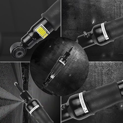 Miniatura 7 de LUFT MEISTAR 2 amortiguadores de aire traseros compatibles con Infiniti QX56 2011-2013, QX80 2014-2021, Nissan Armada 5.6L 2017-2021, E6210-1LA8A,