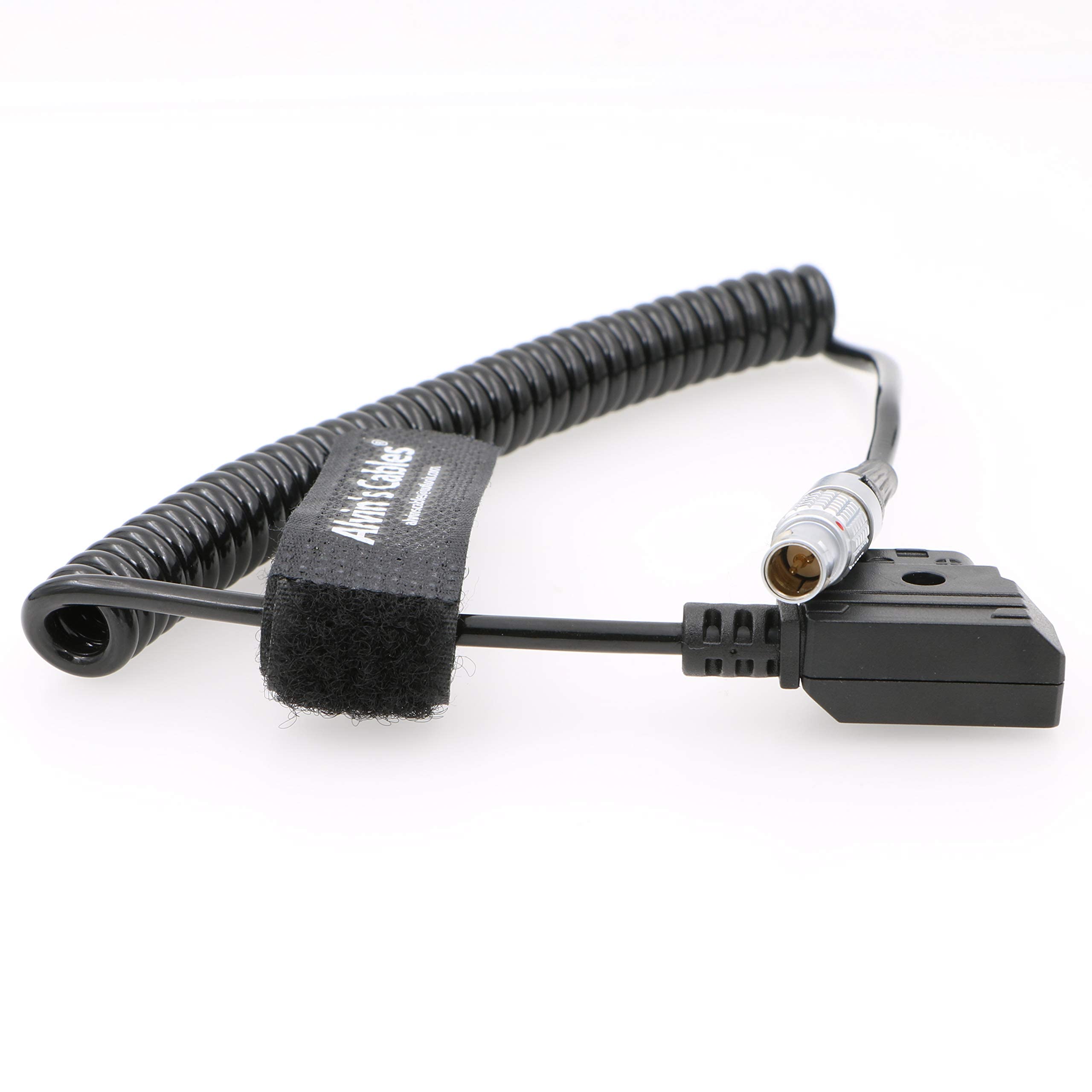 Alvin's Cables 2-pinowy męski 0B do D kran przewód zasilający zwinięty do Teradek Bond