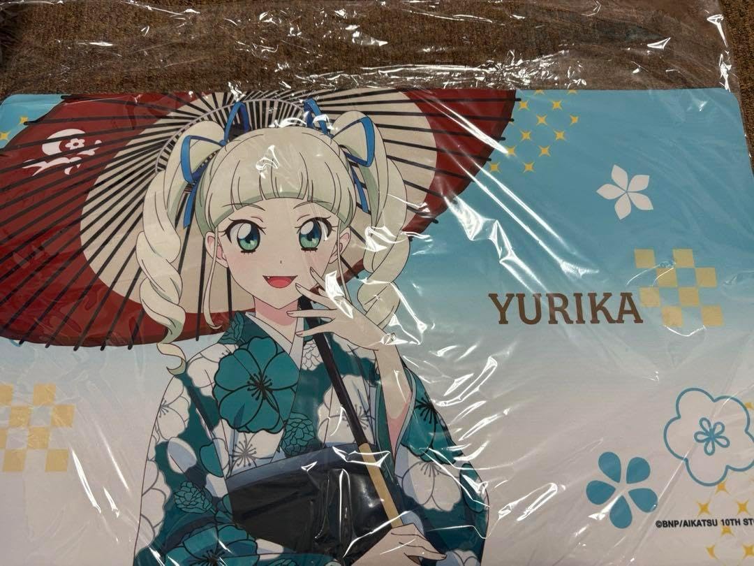 アイカツ 北大路さくら 袴 ver. マルチデスクマット 花やしき ラバーマット アイカツ 北大路さくら 袴 ver. マルチデスクマット 花やしき ラバー