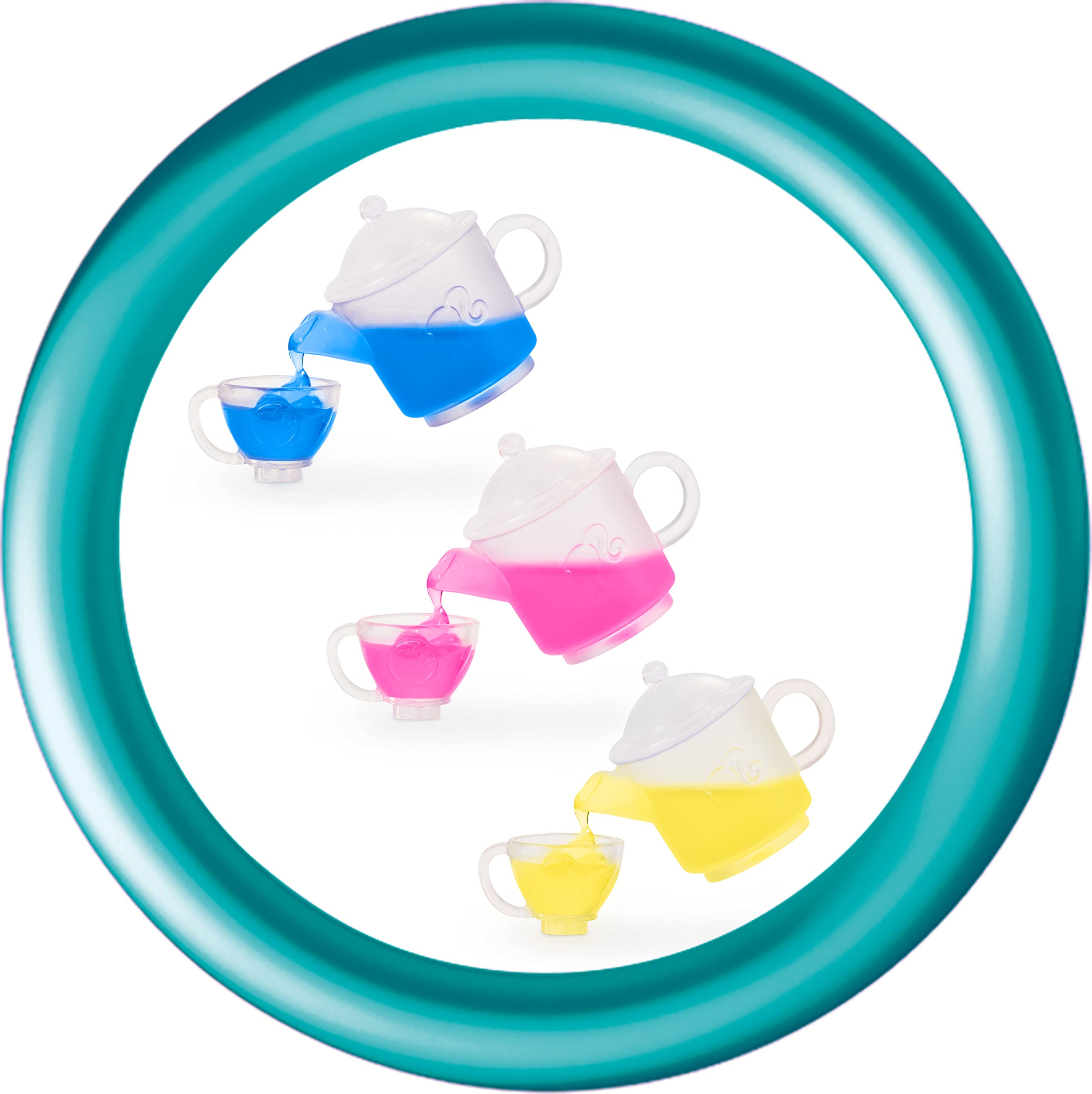 Barbie - Caffetteria Dolci Momenti, playset con teiera cambia colore, 1 gattino, mobili e 21+ accessori, giocattolo per bambini, 5+ anni, HKT94