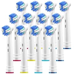 Replacement Brush Heads for Oral B- Professional Flossing Toothbrushes Compatible with Oralb Braun Electric Toothbrush- Pack of 12