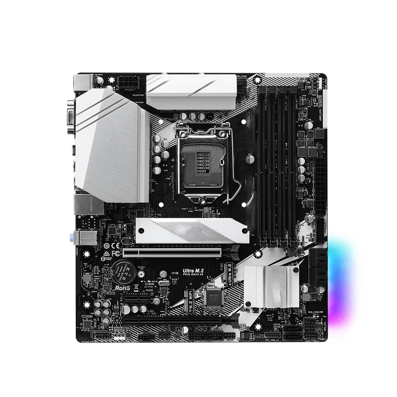 motherboard Fit For ASRock B460M PRO4 Motherboard LGA 1200 Support 10900K 10100F 10600KF 10400KF 10700k G6400 G5900 CPU DDR4 M.2 HDMI MATX Mainboard