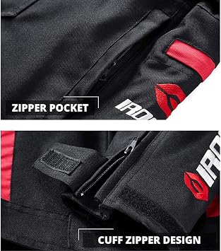 GJXJY Motorcycle Jacket Waterproof Textile Full Body Protection Gear Padded Breathable for Men Women Winter Summer Armour