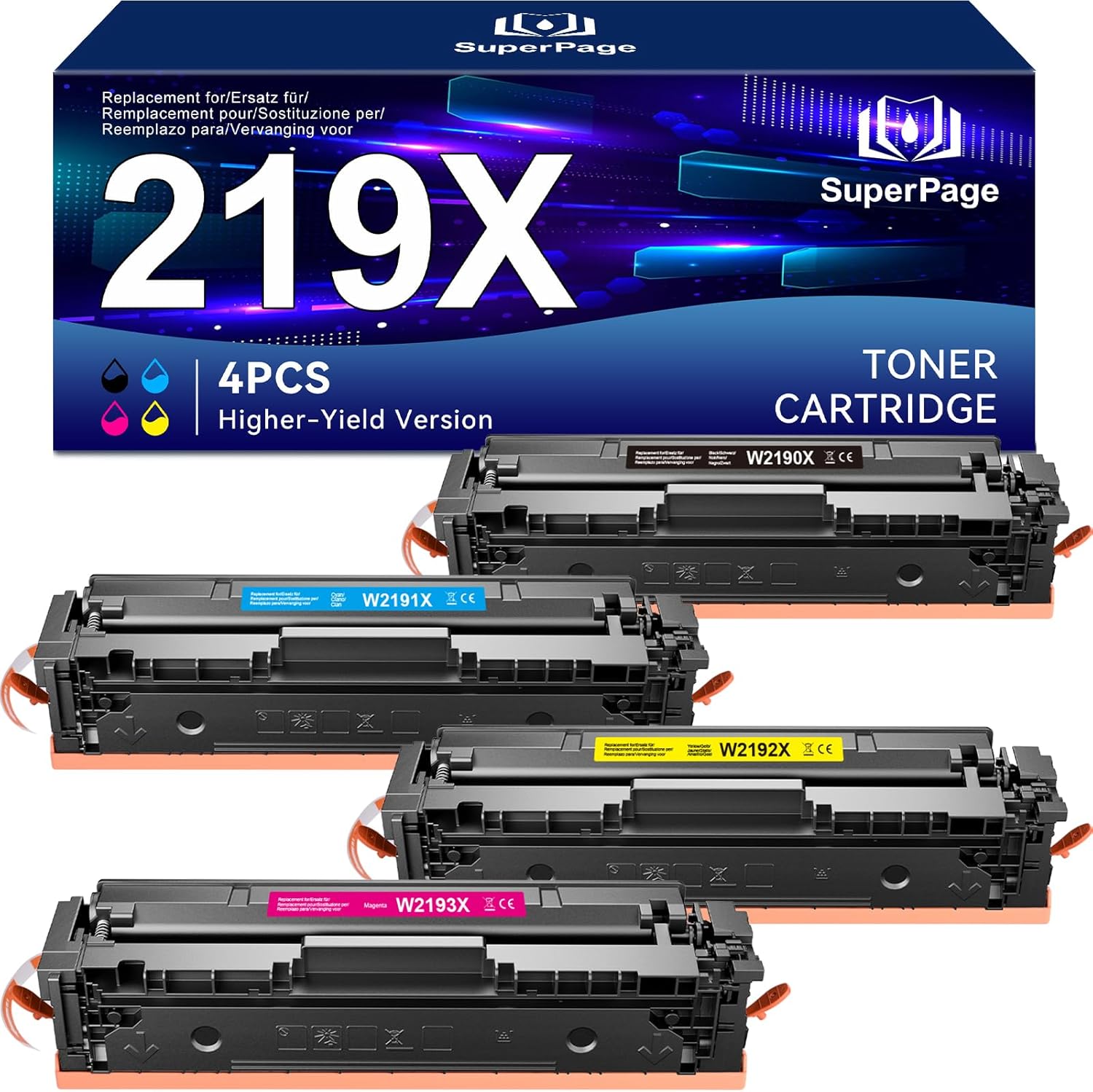 219X Toner set - Paket od 4 komada