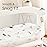 GRSSDER Stretchy Ultra Soft Bassinet Mattress Sheets 2 Pack, Universal Fitted for Baby Cradle Moses Basket Oval Rectangle Standard Pad Safe and Snug, Cute Animal Print Bassinet Sheet for Boys