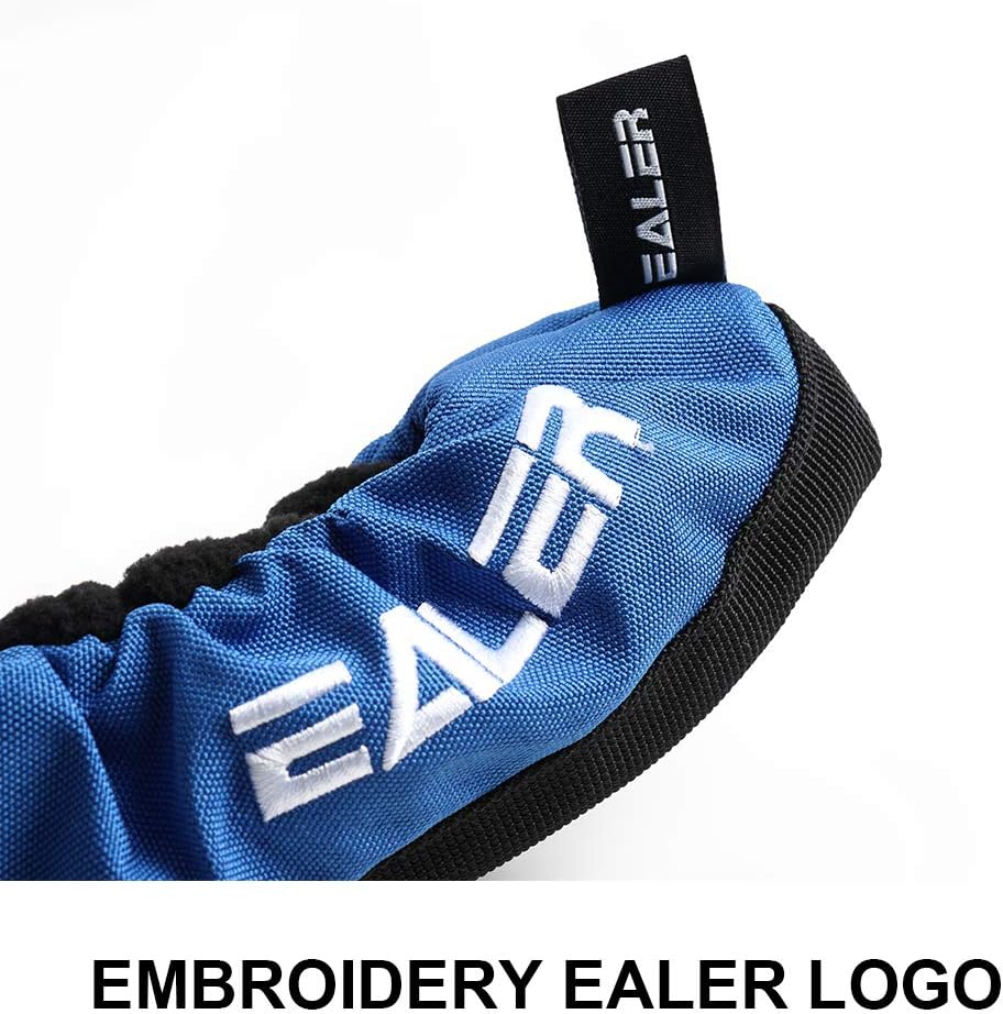 EALER BDT100 Ice Skate Blade Covers,Guards for Hockey Skates,Figure Skates and Ice Skates,Skating Soakers Cover Blades
