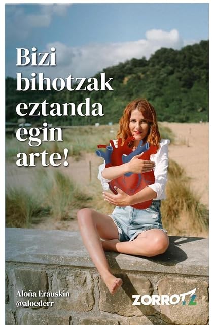 Portada de Bizi Bihotzak Eztanda Egin Arte