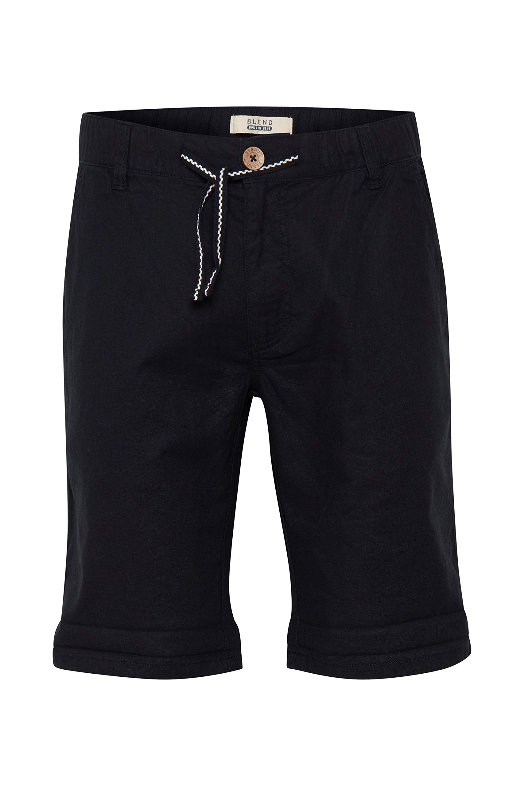 PRODUKT Heren Miles Linnen Shorts Nachtelijke Hemel PRODUKT Heren Miles Linnen Shorts Nachtelijke Hemel
