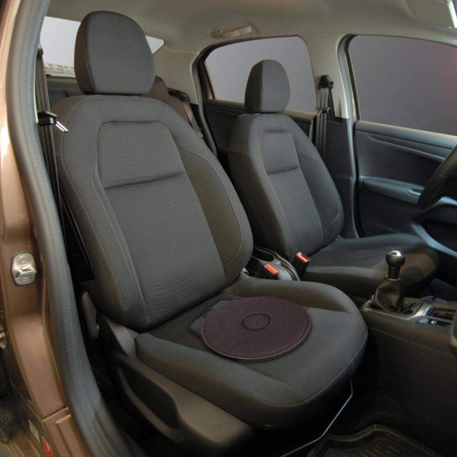 Protezione antiscivolo per tappetino per auto per donne incinte anziane, cuscino per sedile girevole, cuscino per auto rotante a 360 °, ufficio per uso domestico, cuscino per auto girevole portatile,