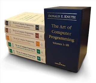 The Art of Computer Programming Volumes 1-4B Boxed Set by Donald Knuth - Ultimate Algorithms Reference