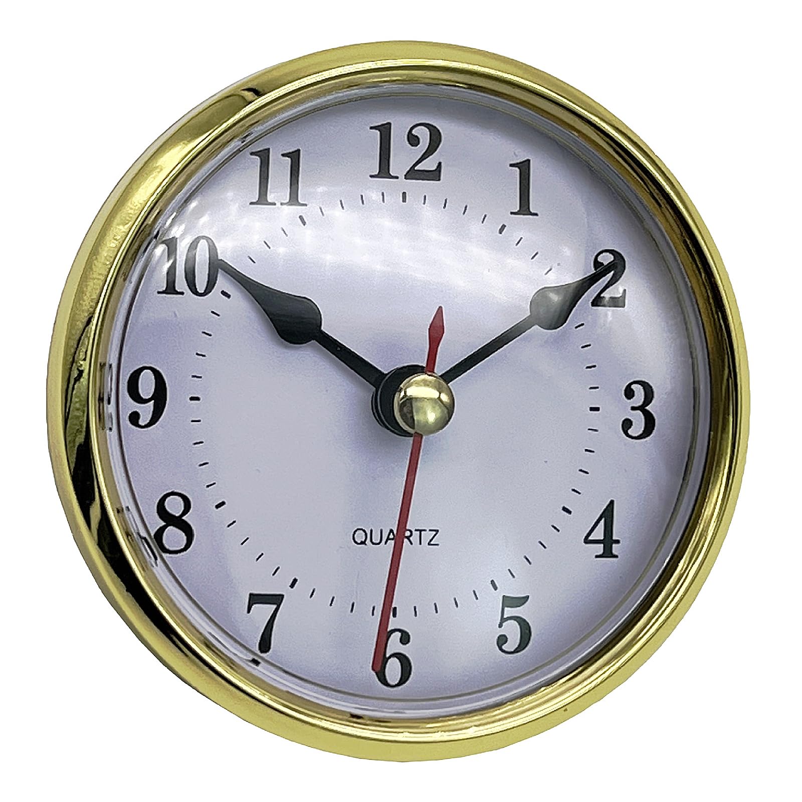 Zeizafa Arabian Gold Clock Inserts Arabic/Roman Number Watch Head Clock Head 80Mm Quartzs Round Clock Gallbladder Clock Repair Replacement