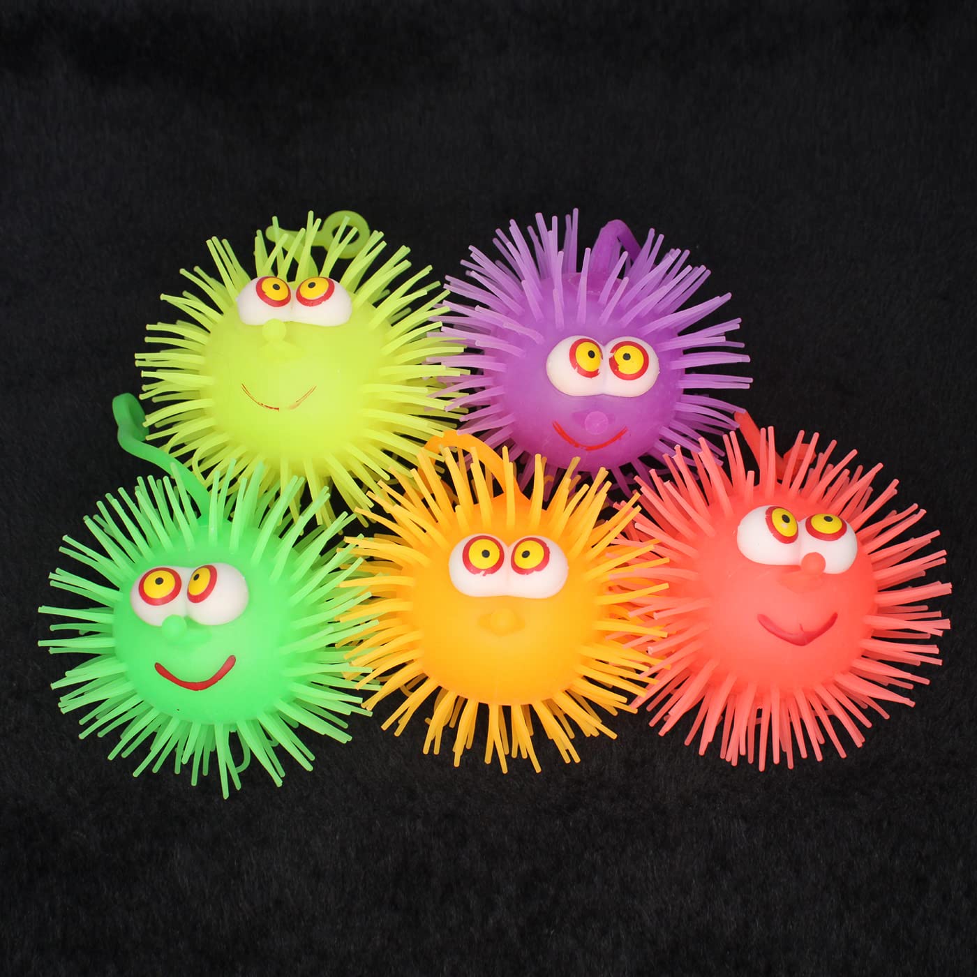 Buy Fully Soft Rubber Stress Ball Jumping Bouncing Lighting up Ball for