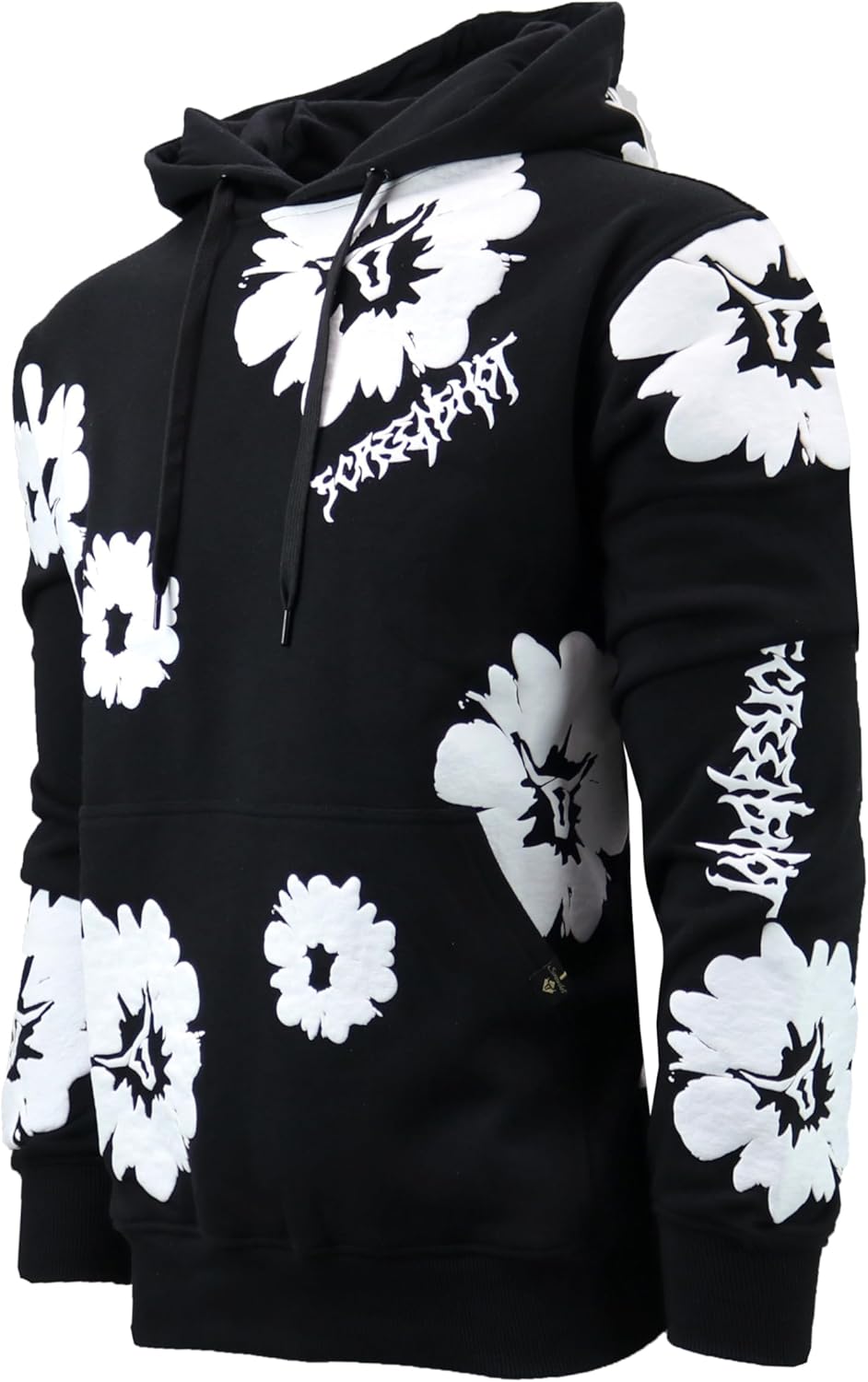 SCREENSHOT-FLEECE HOODIE 5202 Mens Urban Streetwear NYC Graffiti Oversize Fit Fleece Sweatshirt Hoodie