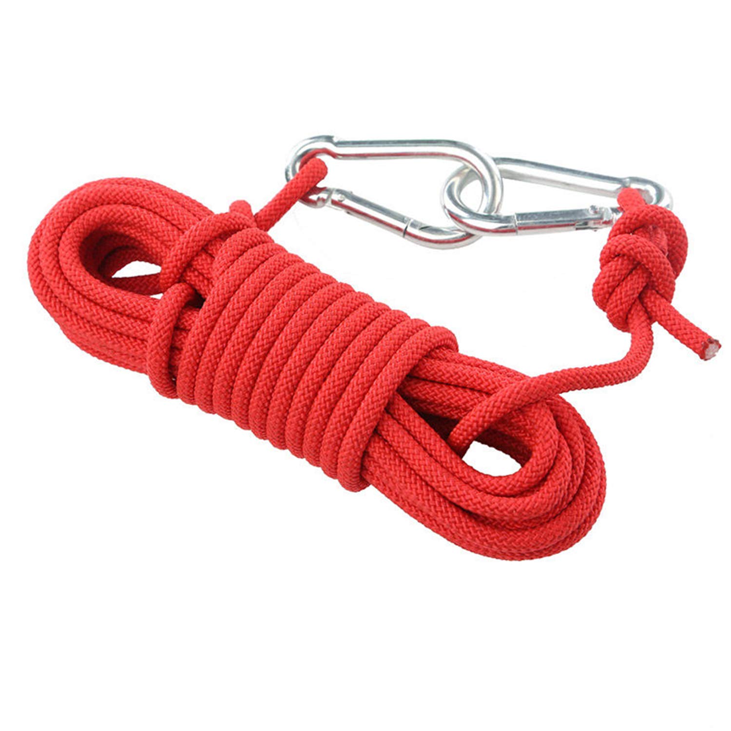 Stendibiancheria, Corda for stendibiancheria Antivento, Corda for stendibiancheria di qualità Premium, Corda stendibiancheria Portatile Multiuso for Giardino Interno ed Esterno(Red)