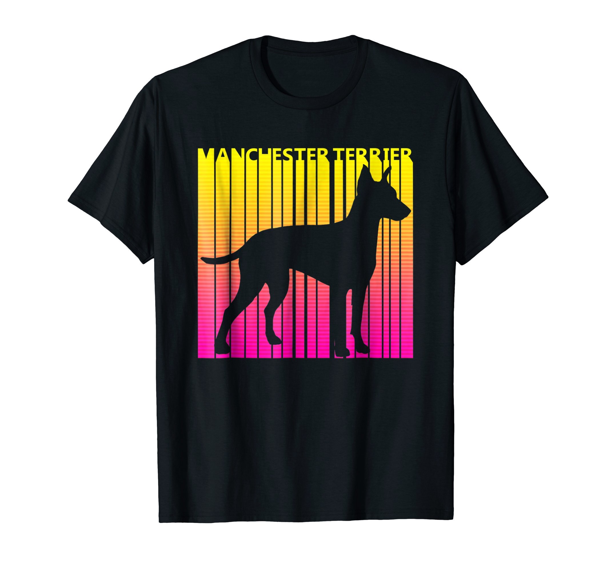 Vintage Manchester Terrier t-shirt Funny Gift For Dog Lover