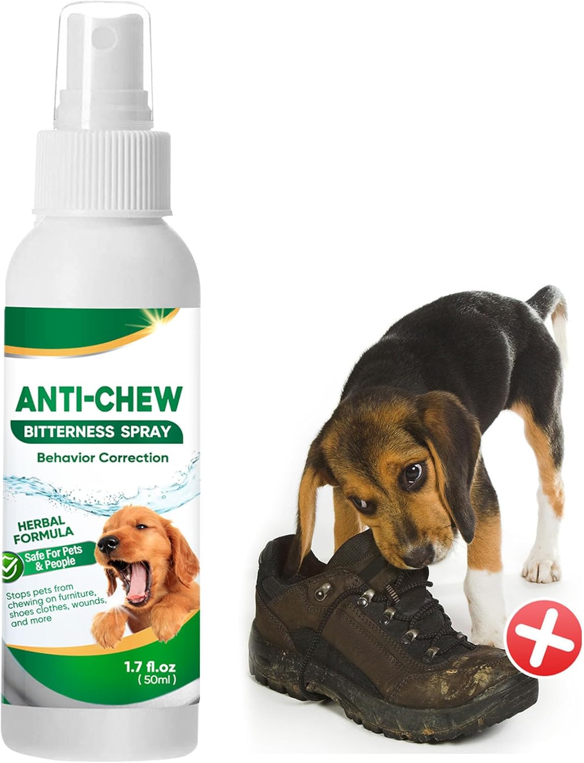 Bitter Dog Spray, Anti Chew Spray for Dogs Stop Chewing Biting