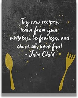 14 Kitchen Window Decor Ideas to Elevate Natural Light 147 Govivo Julia Child Poster, Canvas or Print for Kitchen Wall - Chef Wall ...