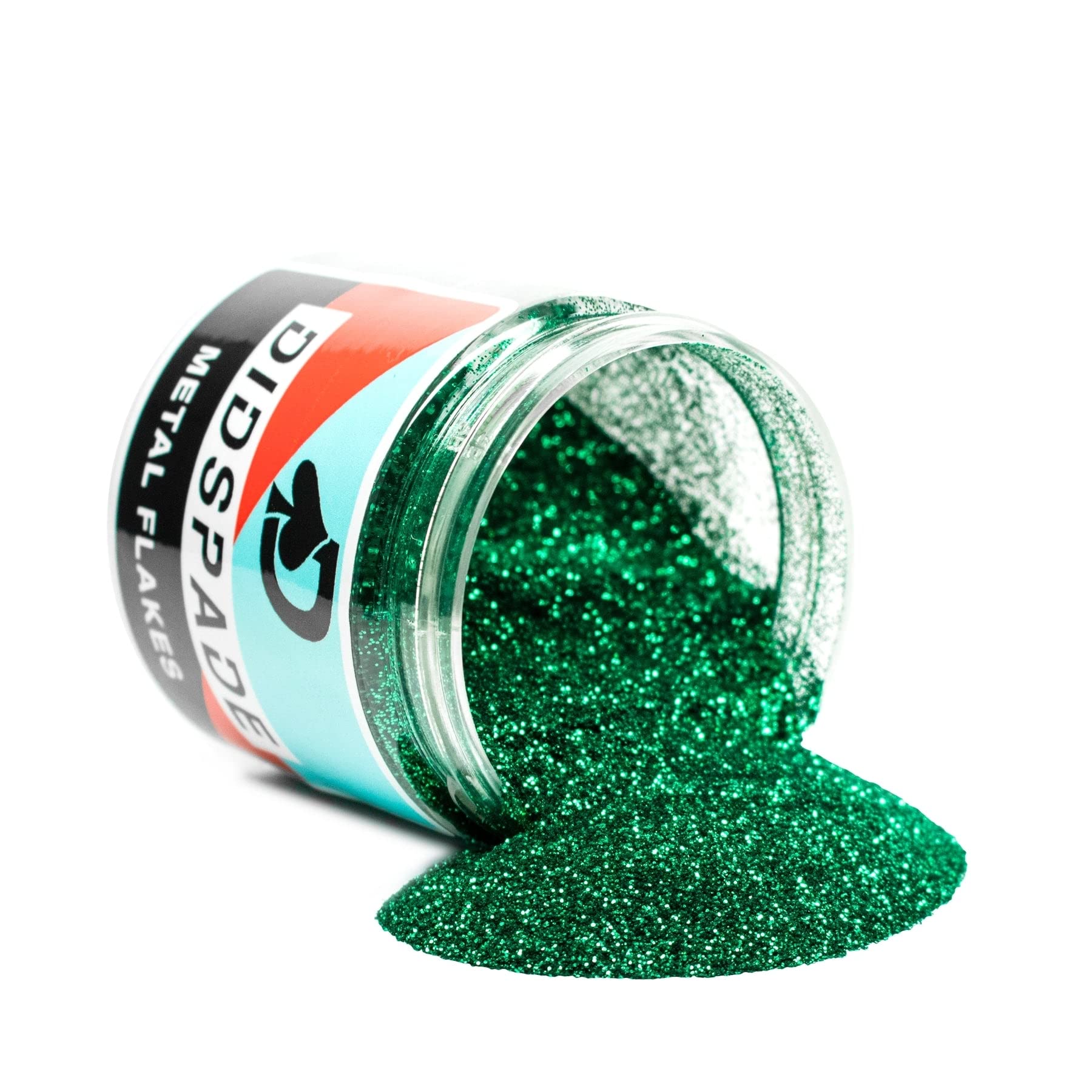 4oz Irishmen 0.008" Small Metallic Flake | Premium Green for Epoxy, Resin, Nail Art, Tumblers, Multi-Purpose