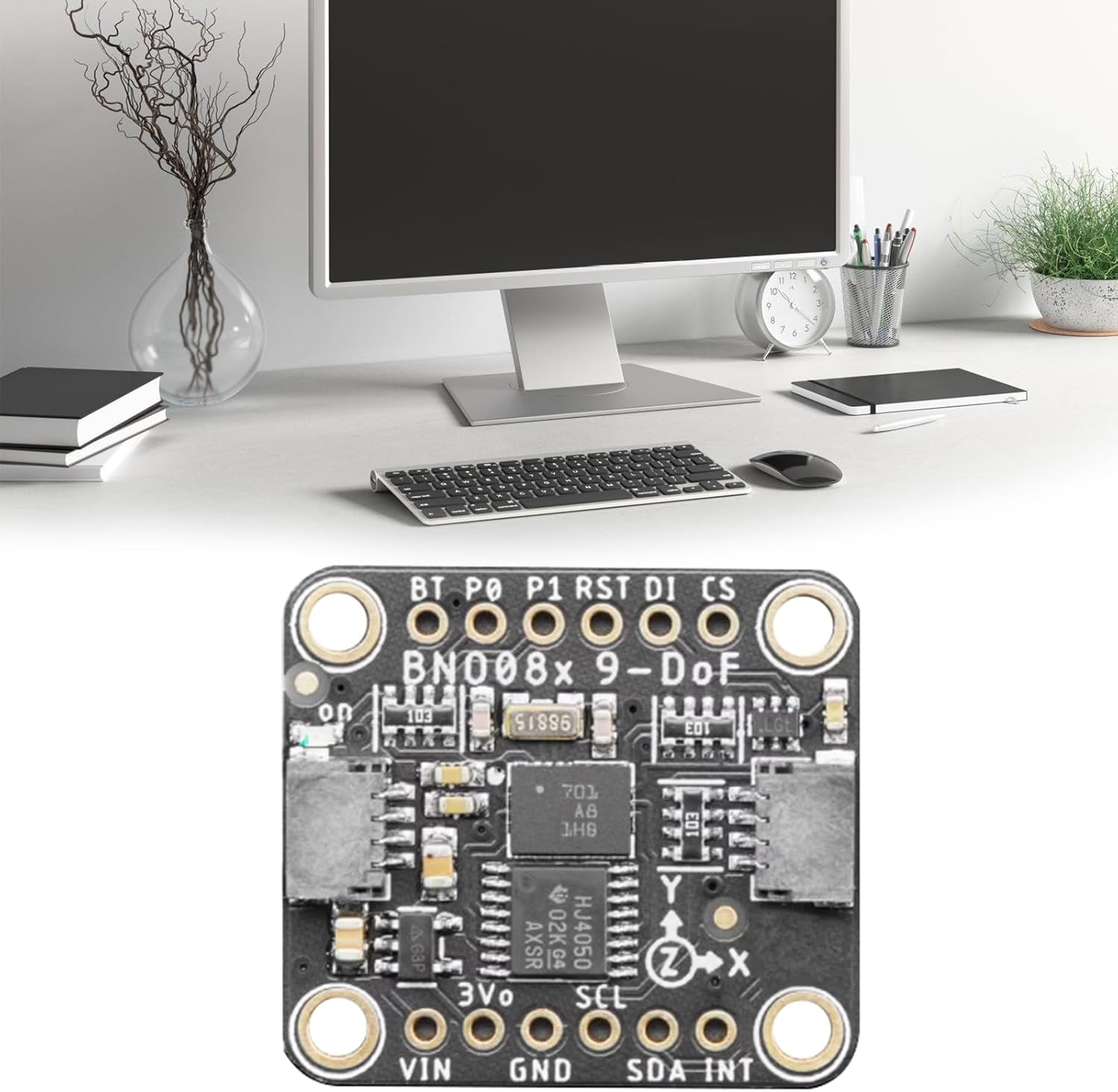 Upgrades Compact BNO085 9- Orientation Fusions Module Board Upgrades Sensors Module for Robotics & Projects