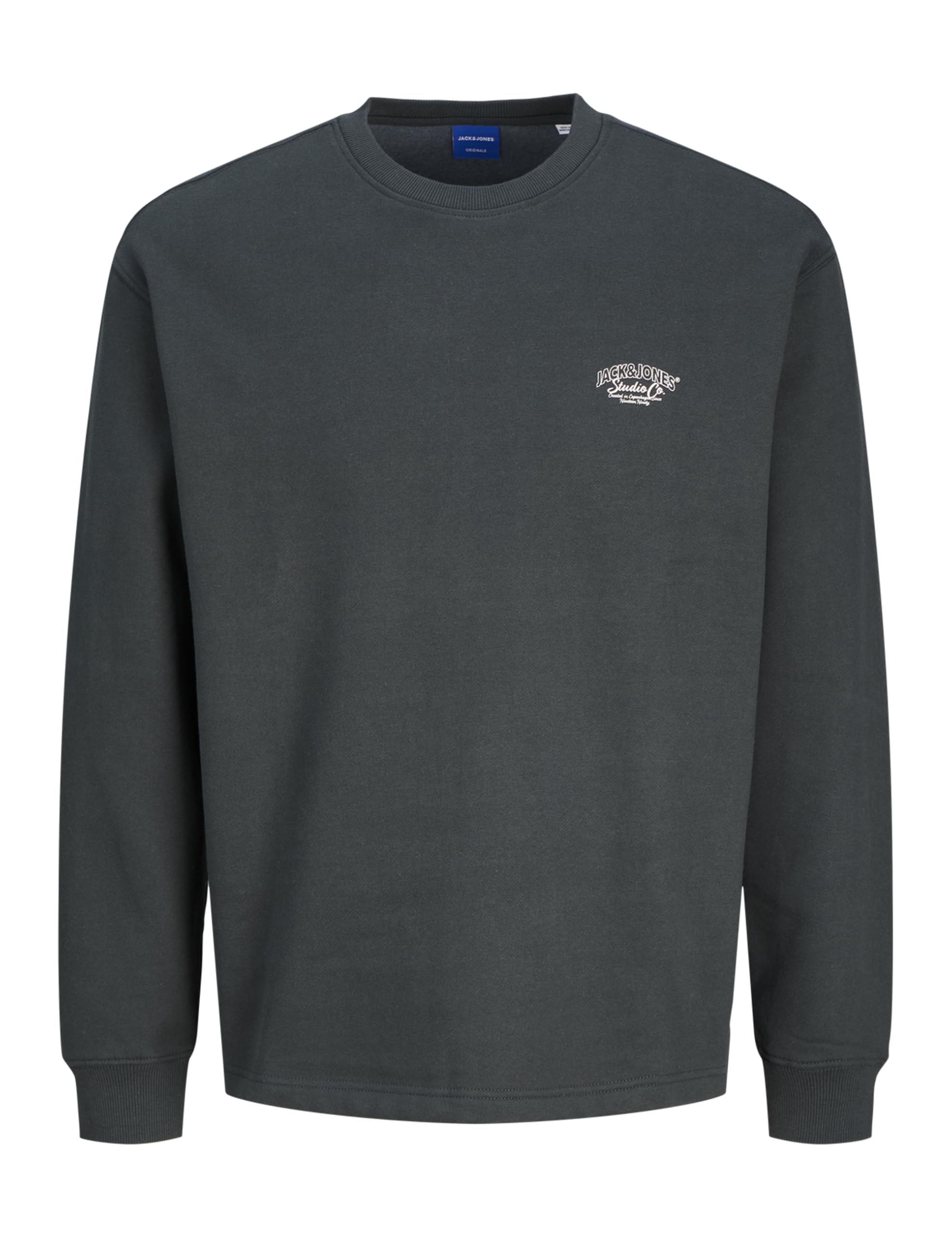 JACK&JONES Jorbronx Arch Small Sweat Crew Neck, Forest River, S