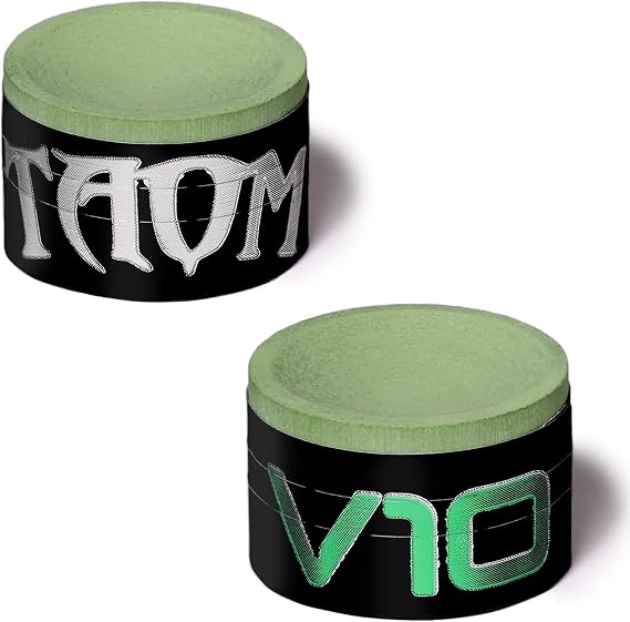 Taom V10 Billiard Pool Cue Premium Chalk Green