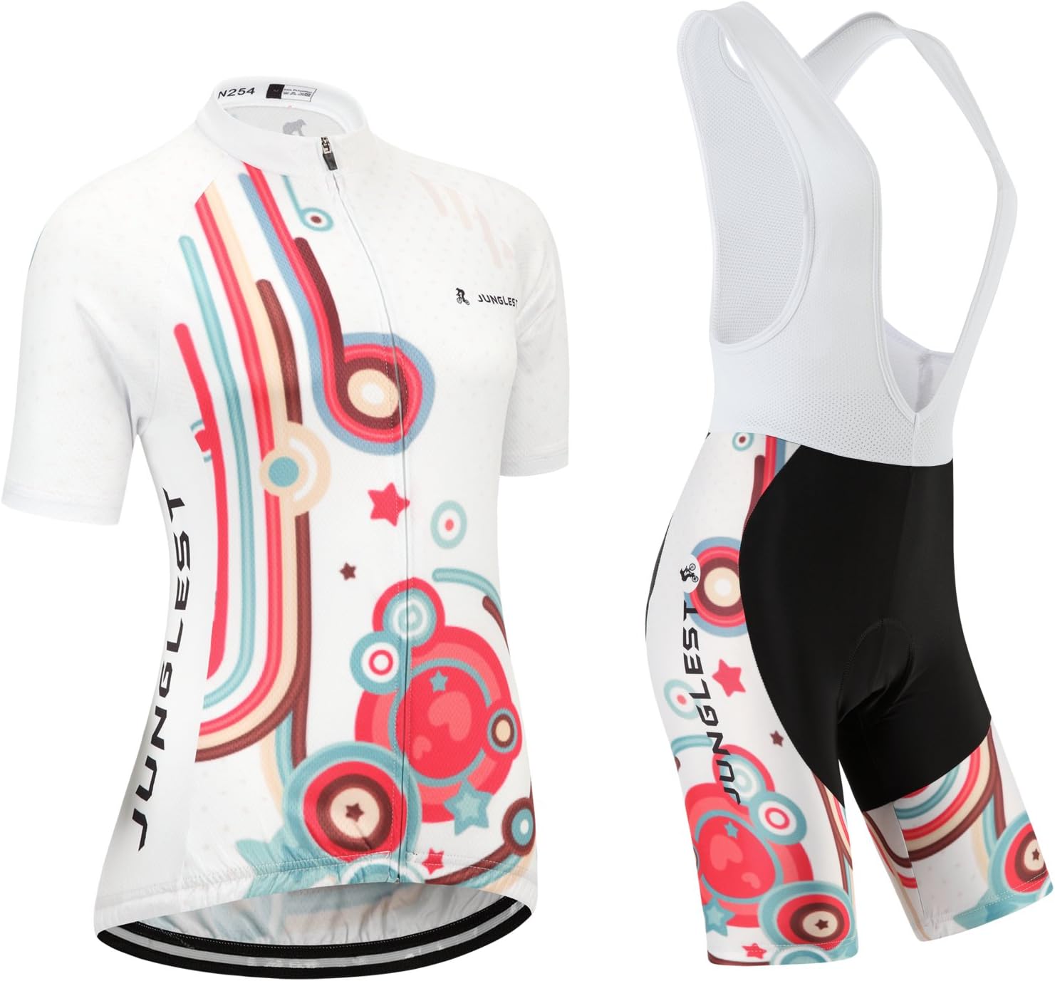 Cycling jersey Set Women Short sleeve(S~5XL,option:bib,3D pad) N254
