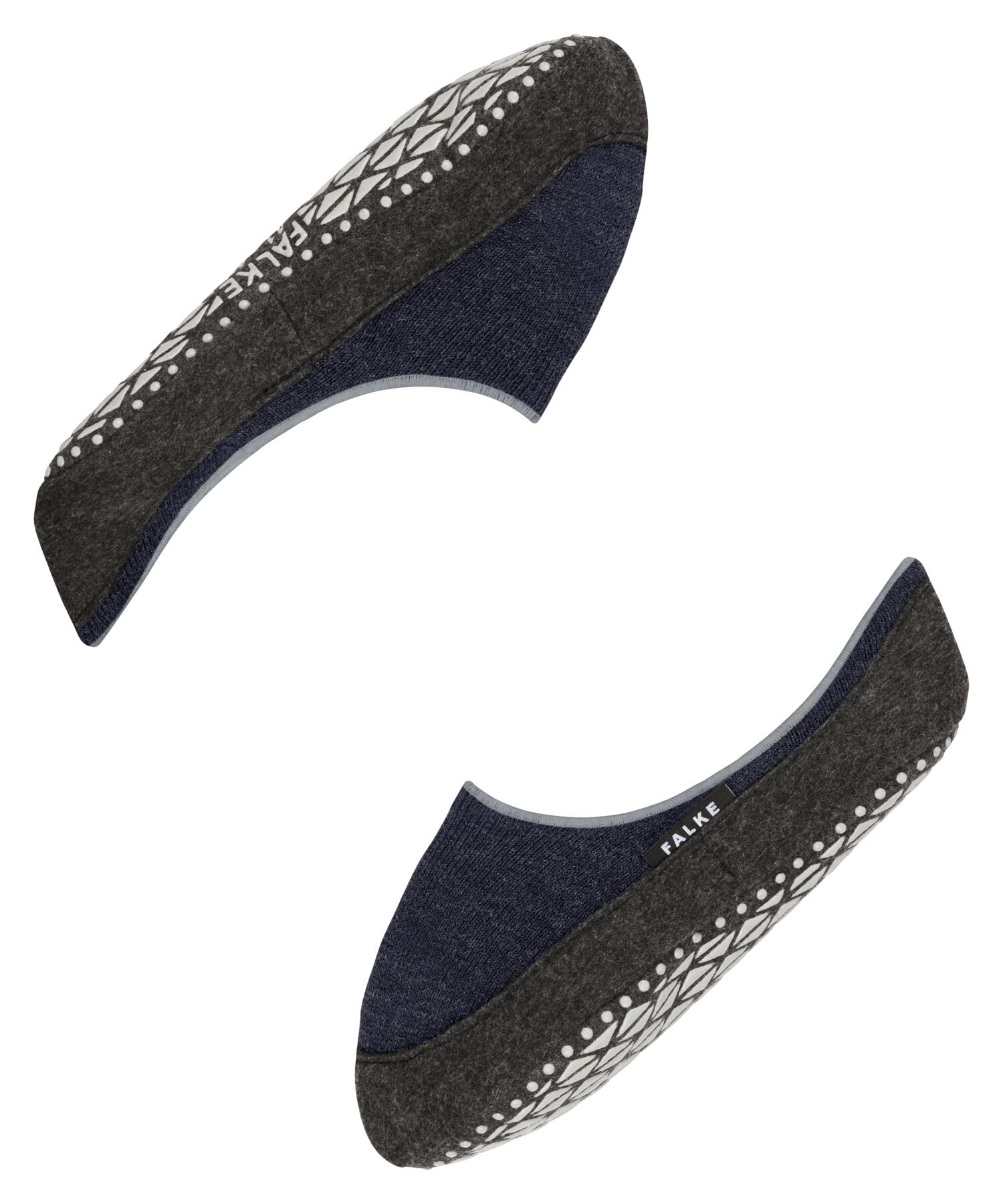 FALKE uomo Cosyshoe Invisible pantofole a calzino suola gommata
