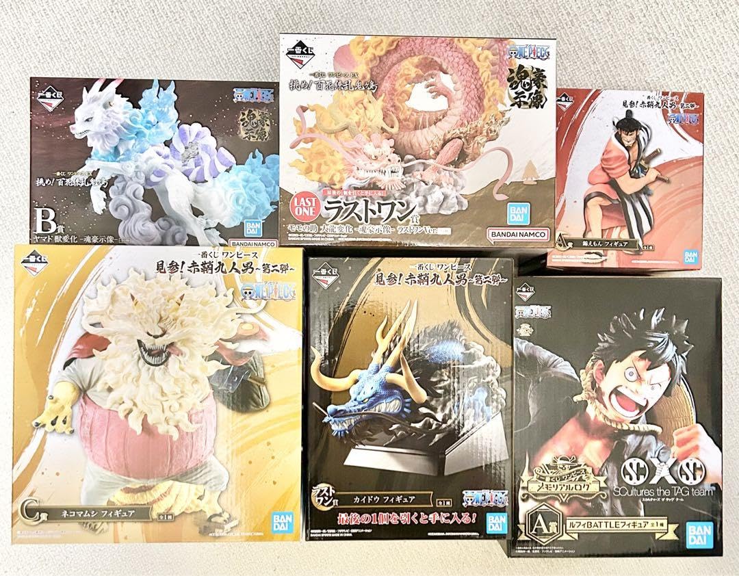 ONE PIECE ワンピース 一番くじ フィギュア カイドウ モモの助 ☆11点