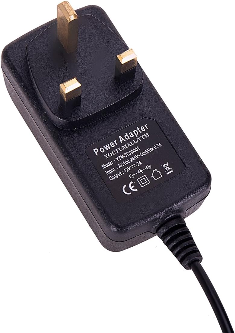 DC 12V 2A Power Supply Adaptor,Power Supply Adapter 12v,AC 100-240V to DC 12V Transformers,Switching Power Supply for LED Strip Lights,CCTV Camera ect.