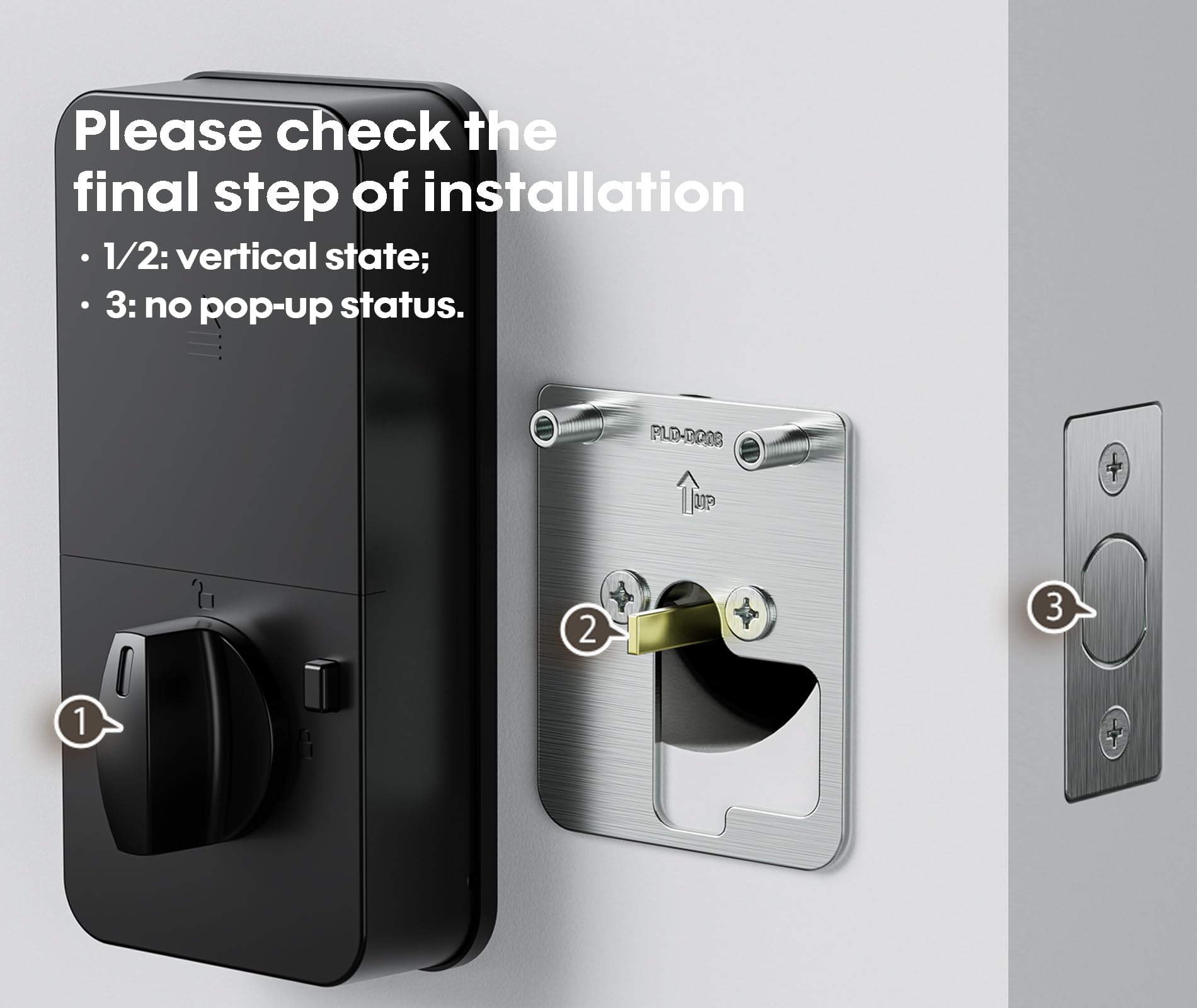 Keyless Lock Set Front Door Lock Set Keyless Entry Smart Lock Set With Matching Handle ...