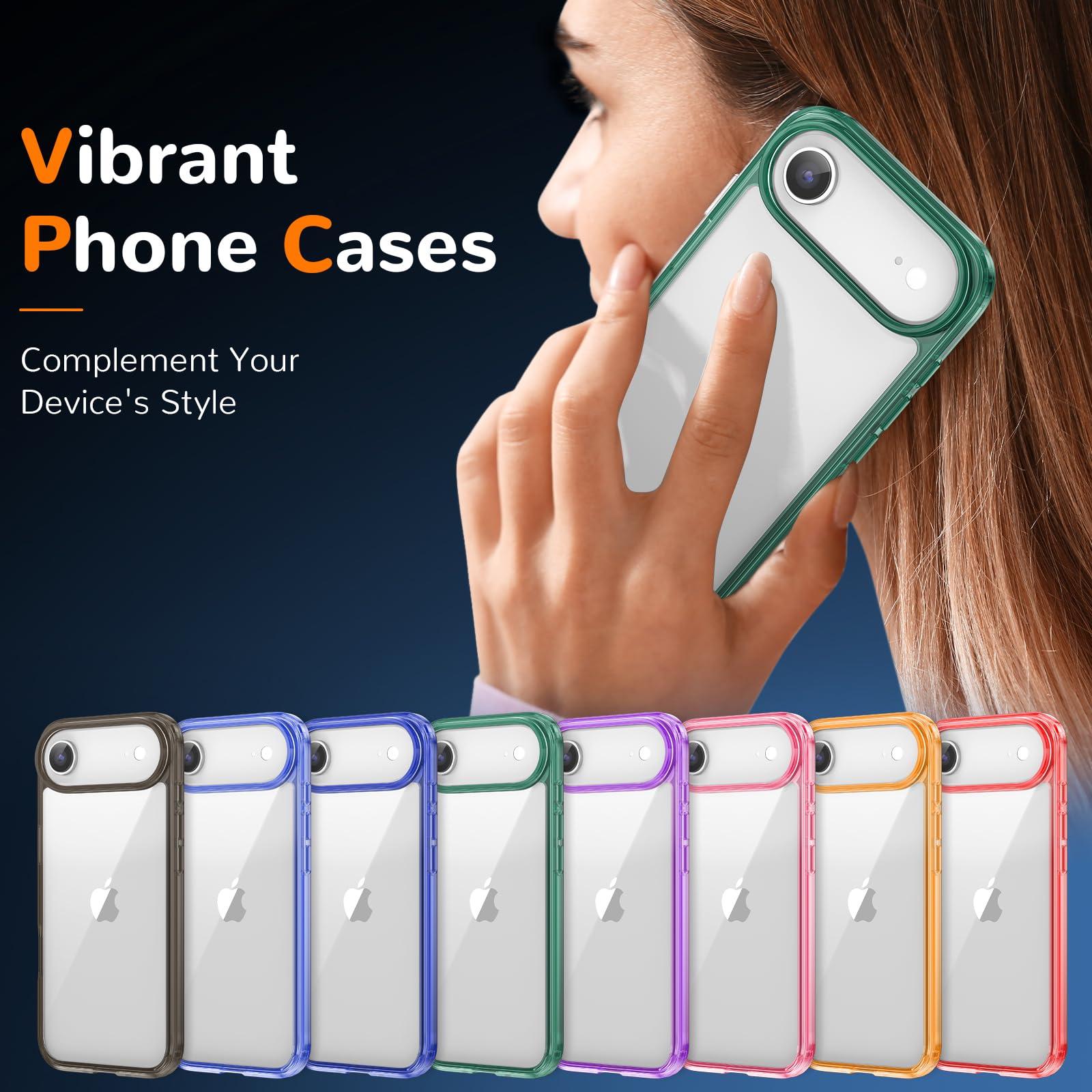 Clear Case for iPhone 15, Ultra Thin, Shockproof TPU Cover, Anti-Yellowing, Crystal Clear, Phone Case for Apple iPhone 15 - Clear — view 196