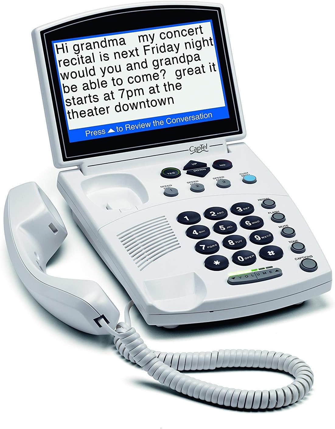 840i Real-Time Closed Captioned Telephone