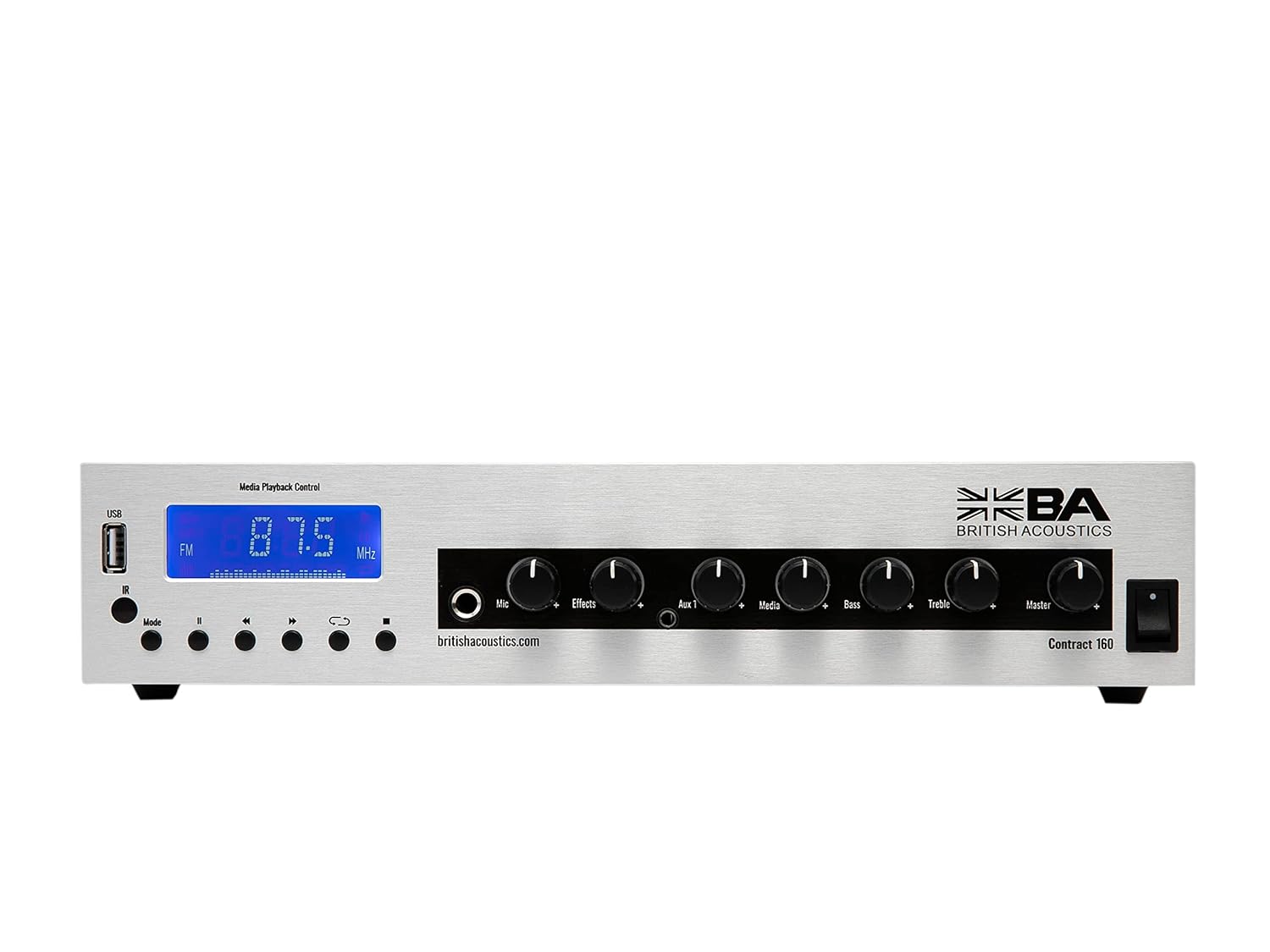 British Acoustics Install Series Amplifier (Contract 160) Amazon.in