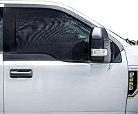 Vista 10 de Pantalla para ventana delantera de coches compactos y SUV para acampar, protección solar para ventanas delanteras, cubiertas de privacidad