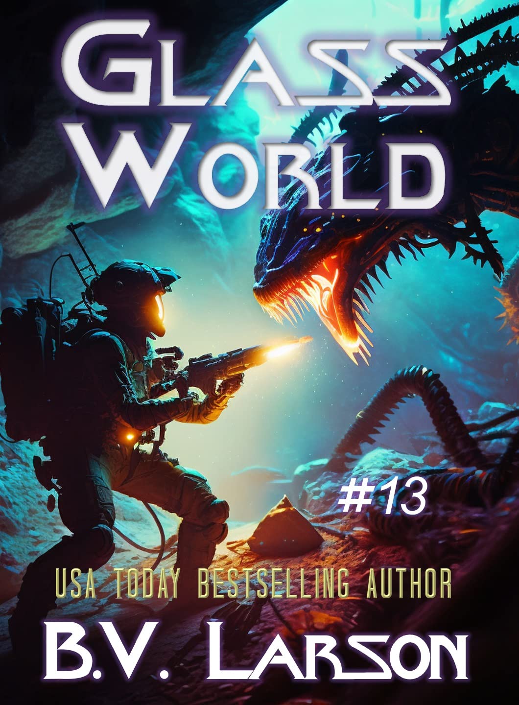 Glass World (Undying Mercenaries Book 13) eBook Larson, B