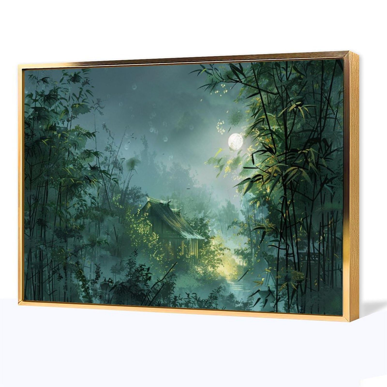 油絵 絵画 【月の夜海】【木製】 油絵 絵画 【月の夜海】【木製】 - メルカリ