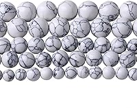 Vista 65 de 60 cuentas redondas sueltas de ágata negra natural mate de 0.236 pulgadas para fabricación de joyas, bricolaje y pulseras, piedra curativa de Ágata