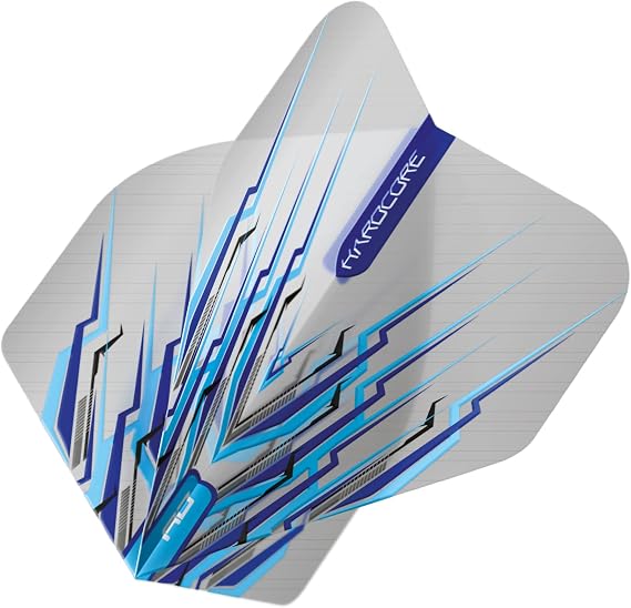 RED DRAGON Peter Wright Snakebite Hard Mohawk Hardcore Dart Flights - 3 Sets Per Pack (9 Flights in Total)