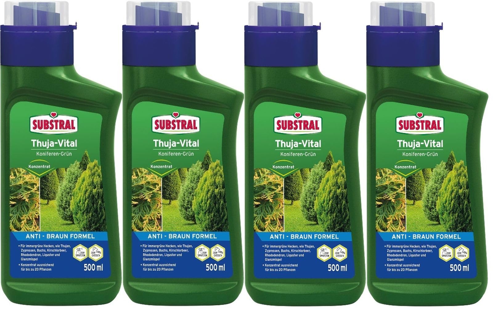 4 X 500ml Substral®Thuja Vital