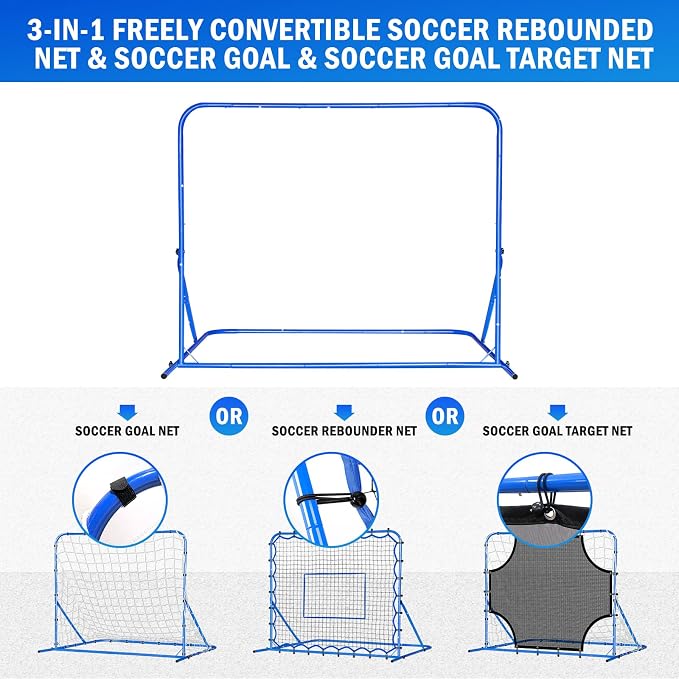 Red Rebotadora de Fútbol 5x4FT para Entrenamiento miniatura 2