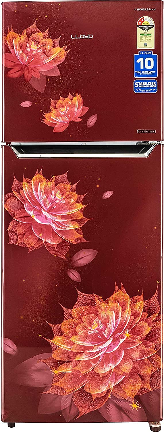 Lloyd 340L2 Star Inverter Frost Free Double Door Refrigerator (GLFF342ASRT1PB, Sakura Red) Lloyd 340L2 Star Inverter Frost Free Double Door Refrigerator (GLFF342ASRT1PB, Sakura Red)
