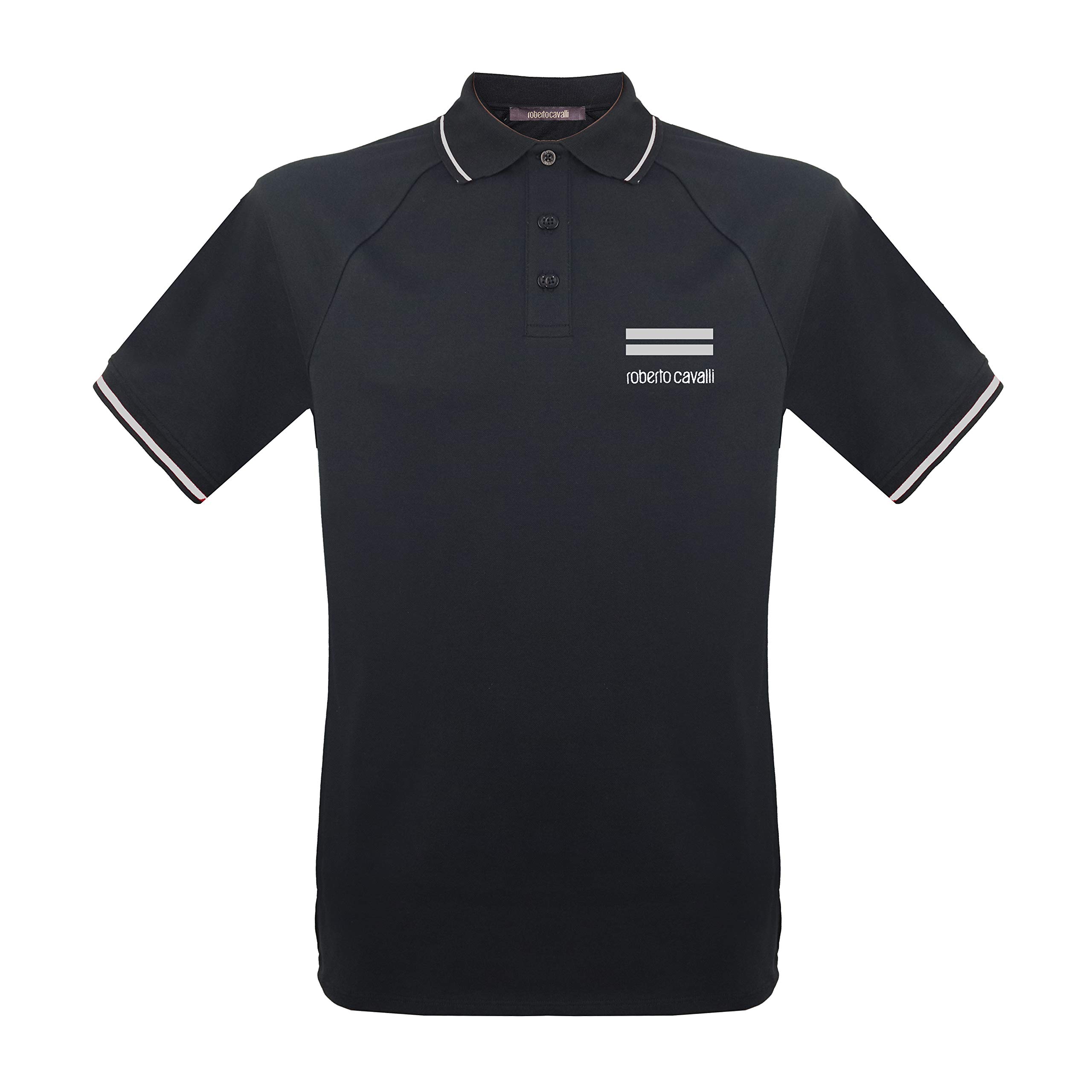 Men's Polo T-Shirt, Small, Black