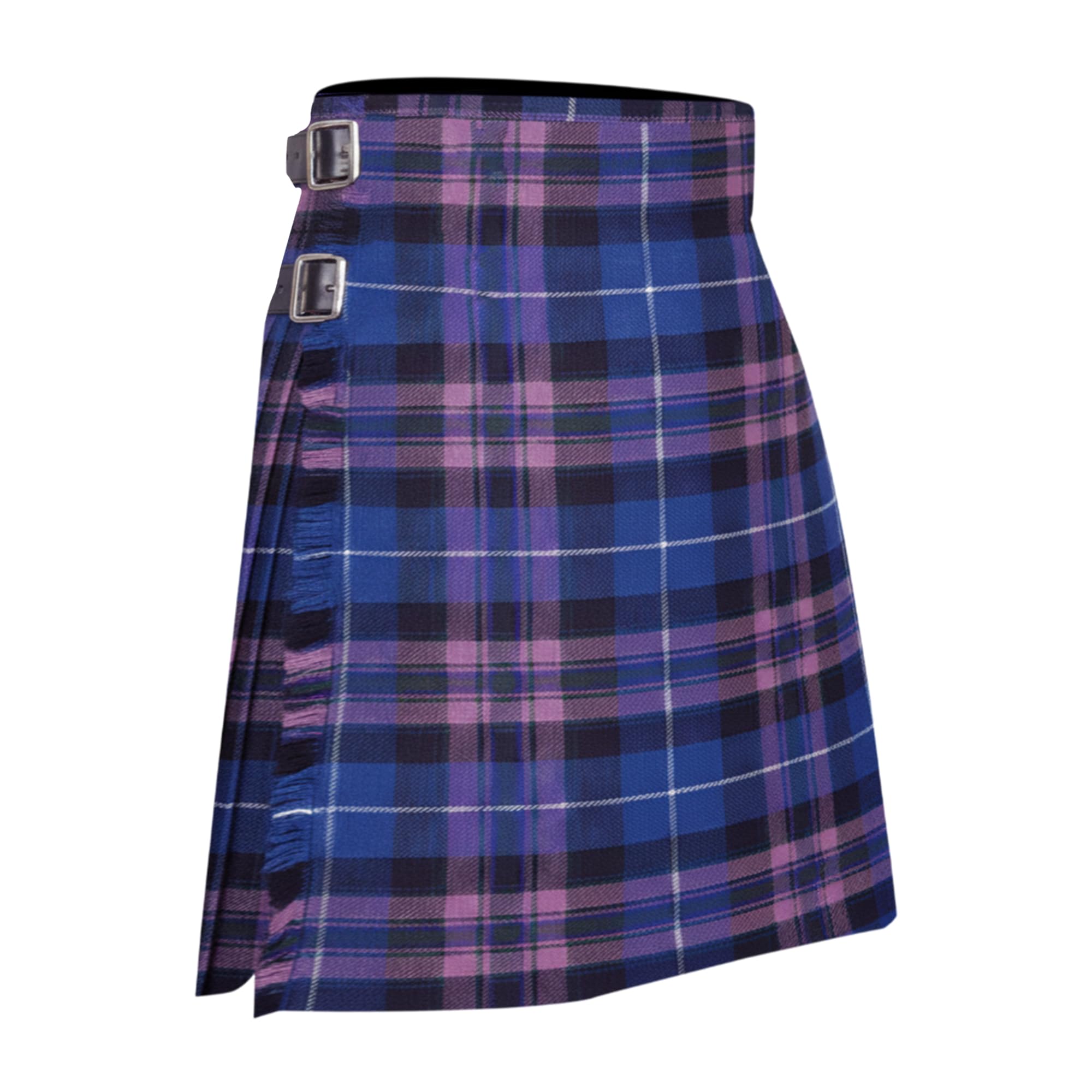 Allsafe Traders Men's 5 Yard Scottish Tartan Kilt, Highland Wedding Kilt, Pride of Scotland, 34