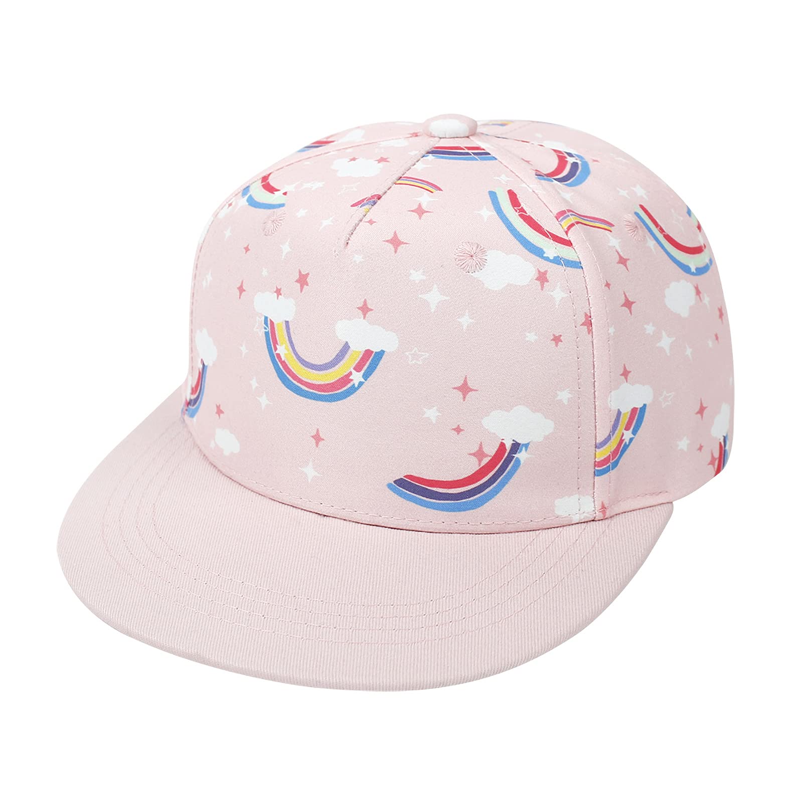 Happy Cherry Gorro Béisbol Verano para Niño Niña Sombrero de Sol para Tenis Fútbol Golf Infantil Gorra Deportiva Protección Solar para Playa Vacaciones al Aire Libre - 2-8 Años
