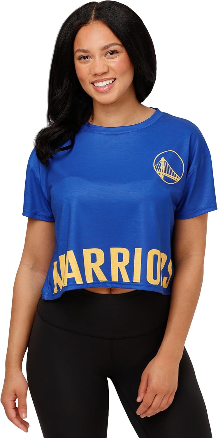 FOCO NBA Womens NBA Team Logo Womens Crop Top