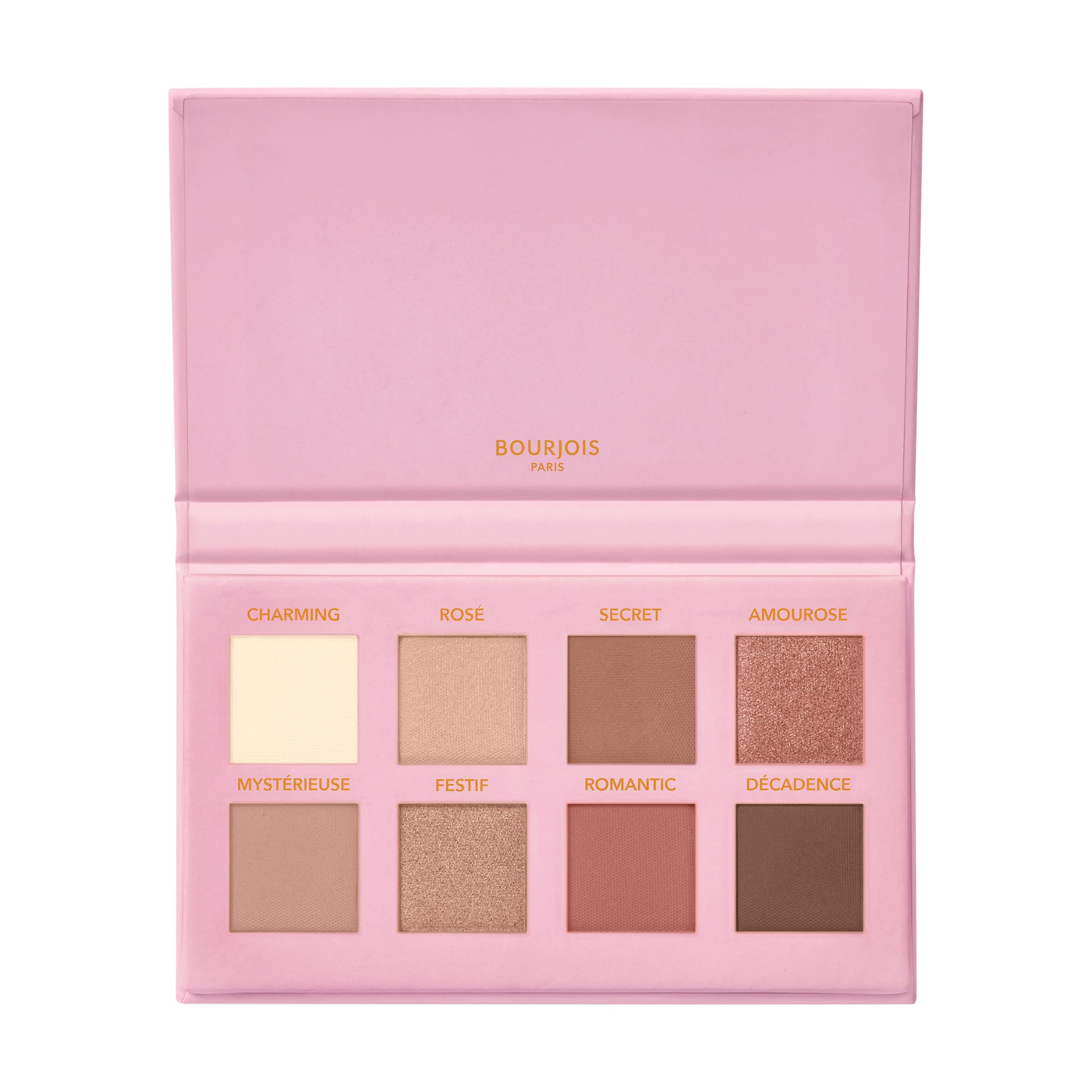 Bourjois, Volume Glamour Palettes Rose Glamour, 002 Rosem, 8.5 g