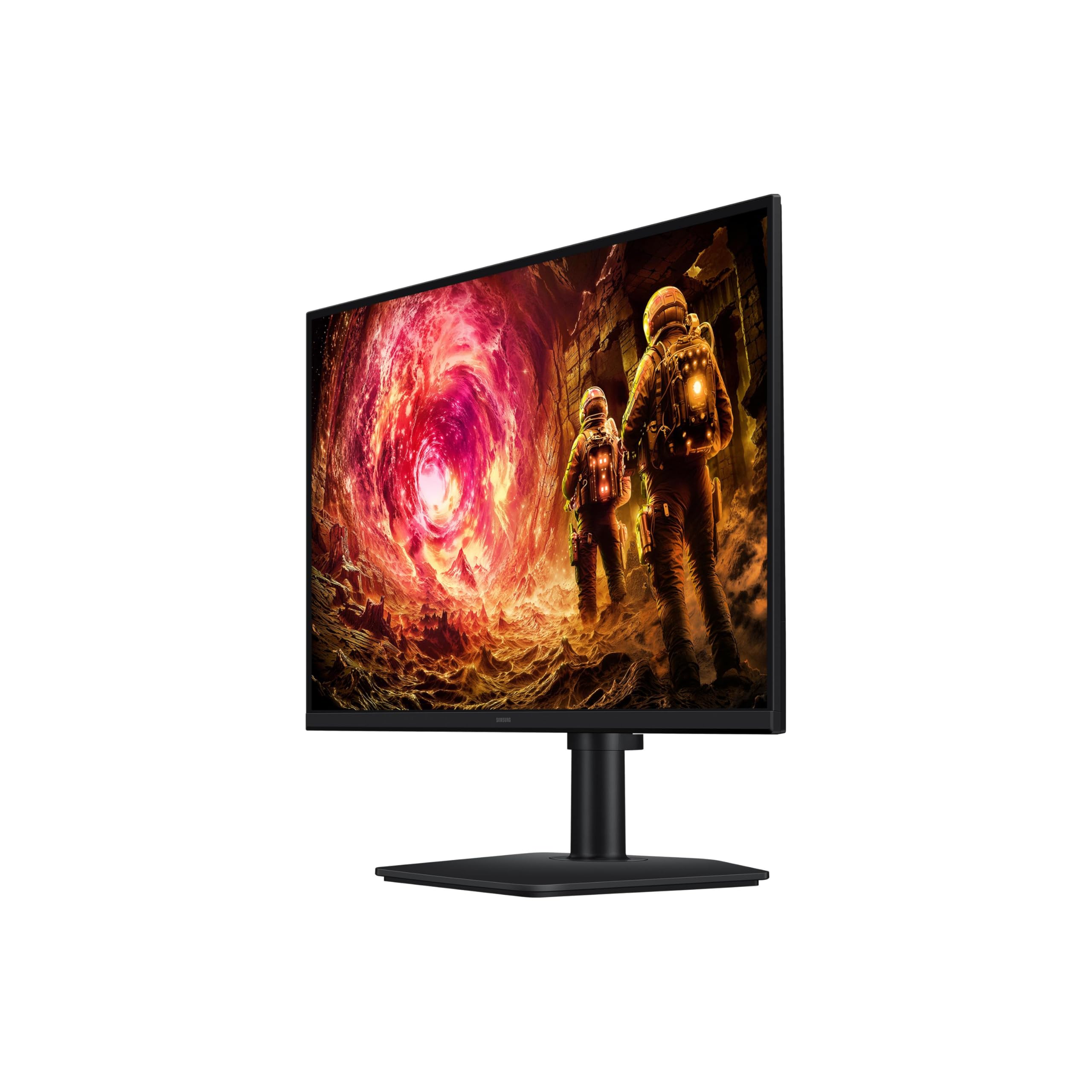 Samsung Écran Gaming Odyssey G5 G50F 32", 180Hz, QHD (2560 x 1440), 1ms, 1.000:1, Inclinable, Orientable, Pivotable, Ajustable en Hauteur, HDMI (2.0), Display Port (1.2), LS32FG502EUXEN