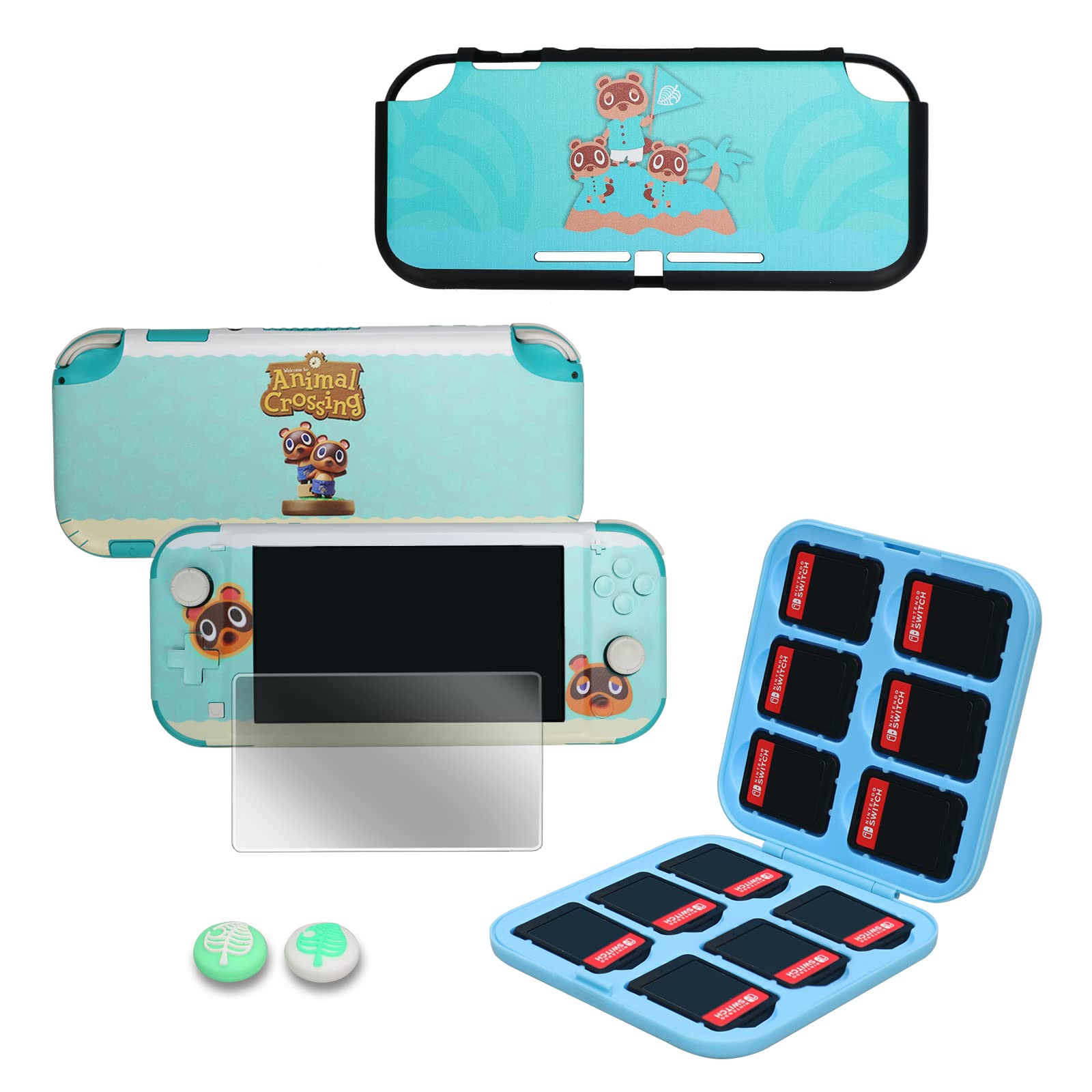 Amazon.com: Accessories Bundle Compatible with Nintendo Switch Lite,TGDPLUE Switch  Lite Accessories Kit with Switch Games Card Holder,Skin Sticker,Protective  Cases Cover,Scrren Protector,2 Thumb Grips : Video Games
