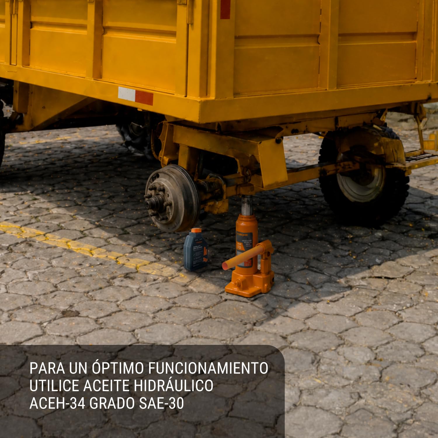 Truper GAT-4, Gato de botella, 4 tons